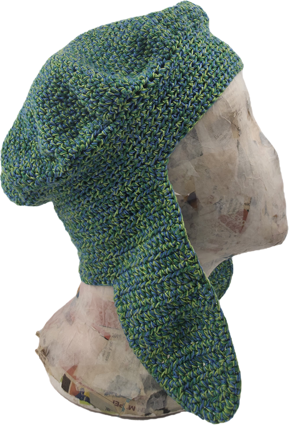 Handcrafted Crochet Beret with Ear Flaps