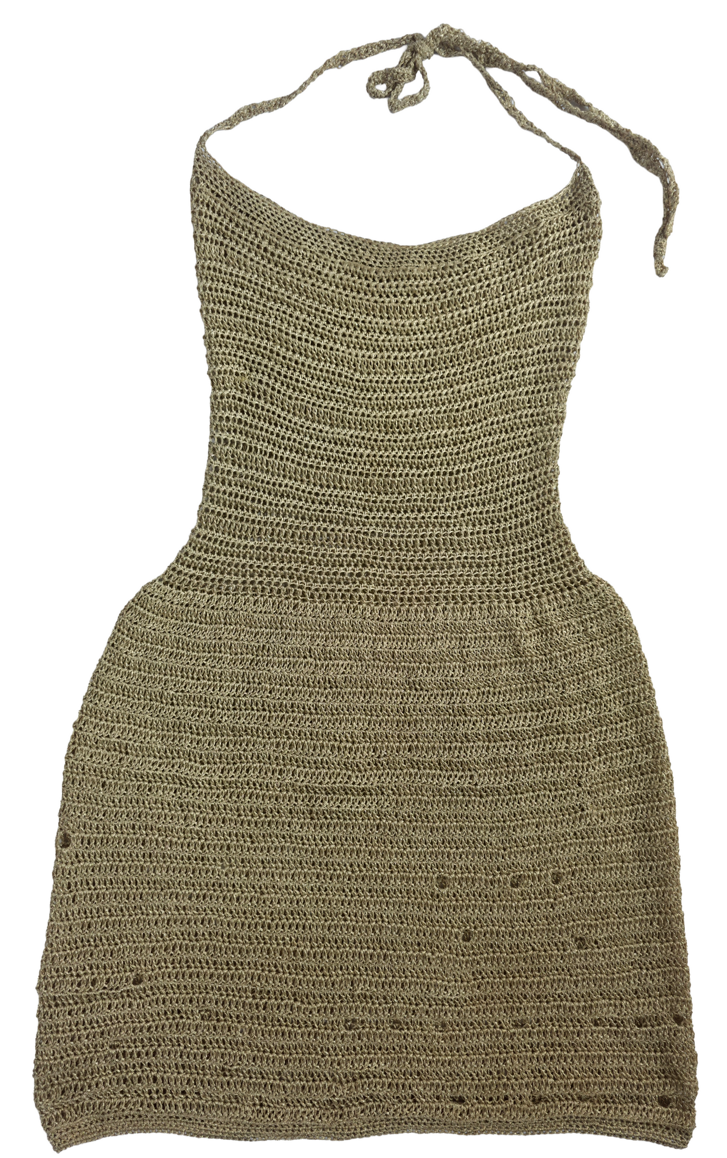 Gold Crochet Sundress