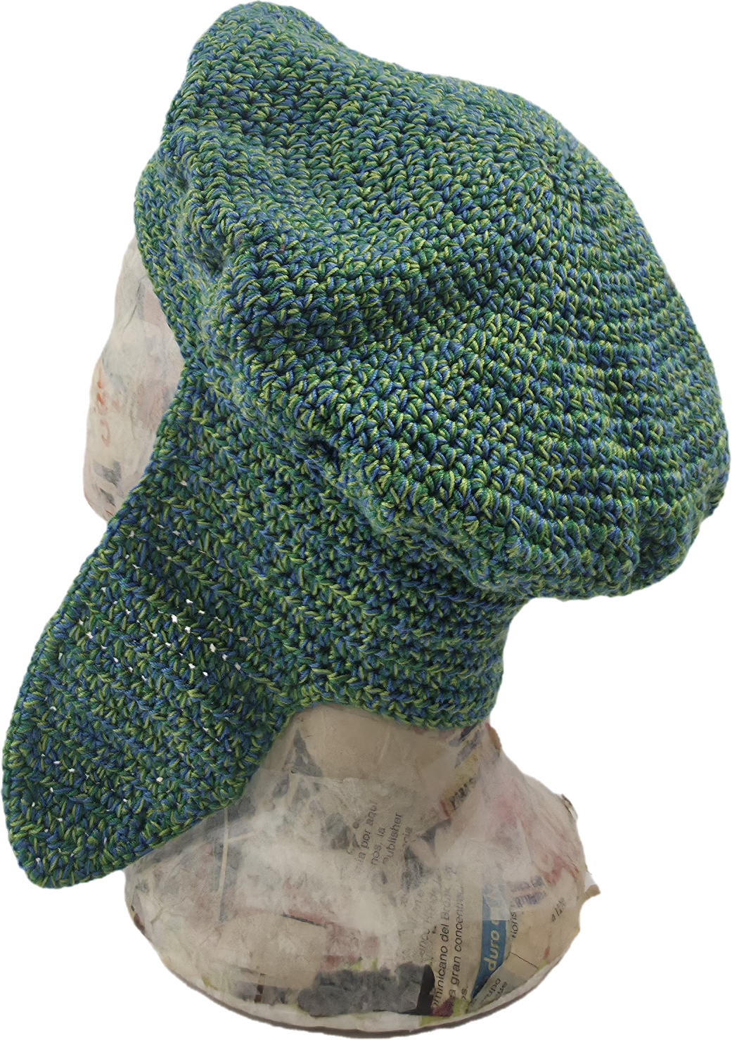 Handcrafted Crochet Beret with Ear Flaps