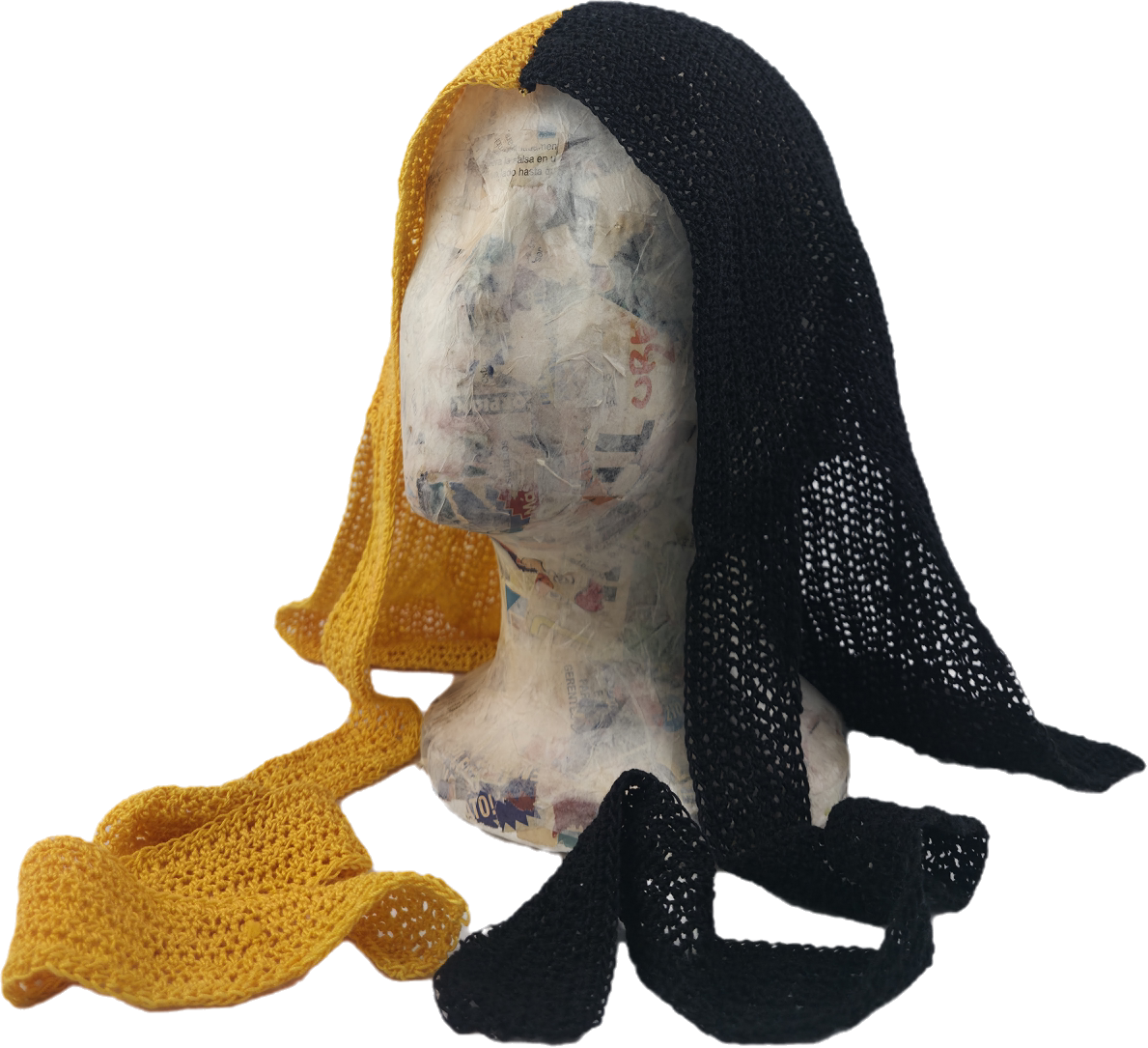 Two-Tone Crochet DuRag
