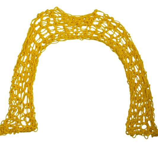 Yellow Net Sleeves