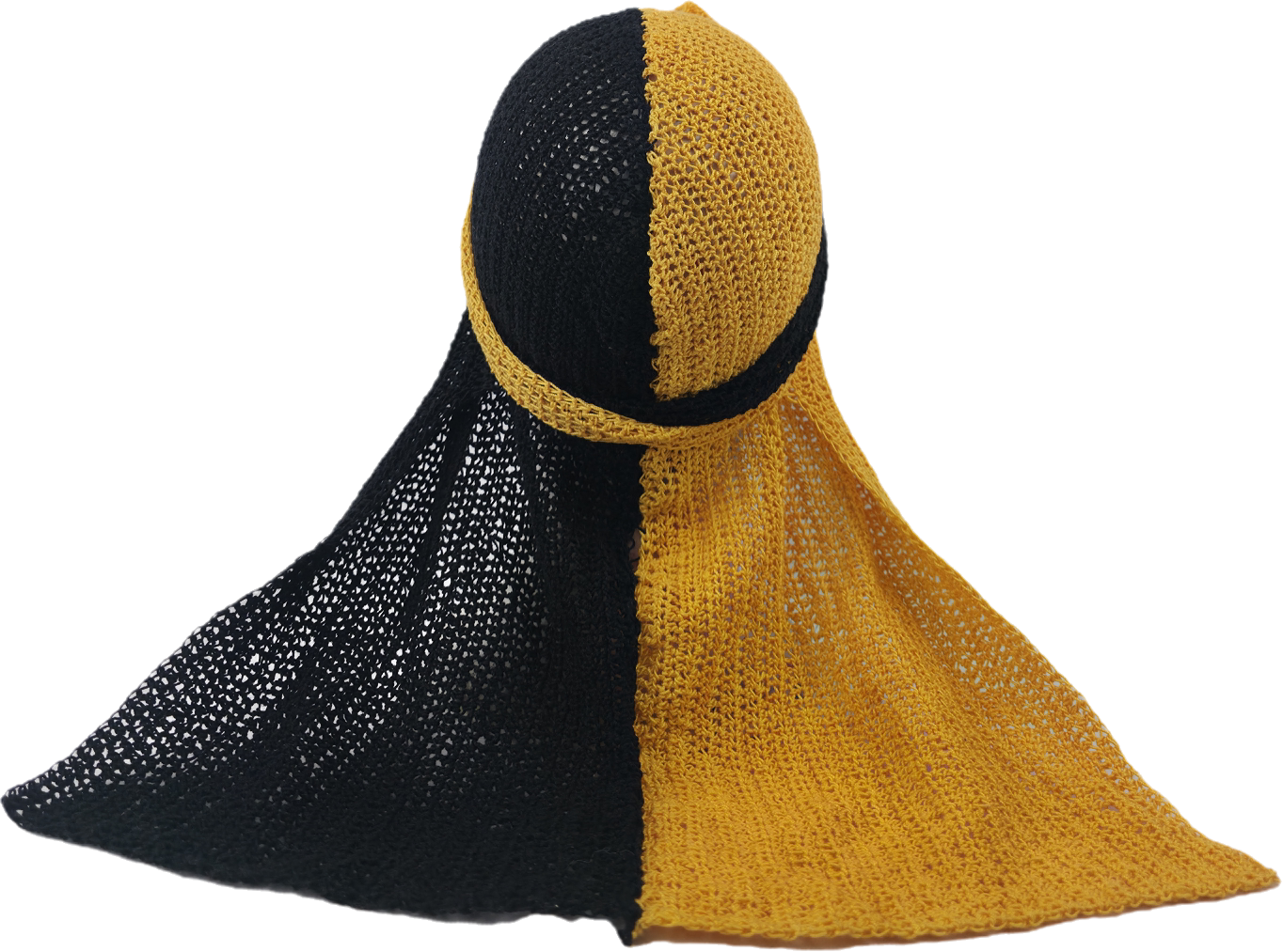 Two-Tone Crochet DuRag